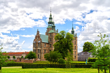 Naklejka na ściany i meble Rosenborg Castle in Copenhagen Europe