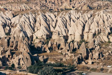 Landscape in Cappadocia, Turkey