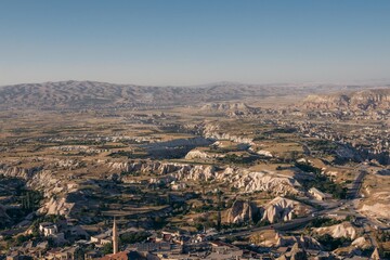 Landscape in Cappadocia, Turkey