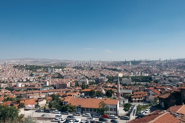 View from the Ankara castle, Turkey