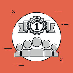 Competition winner - Vector flat minimal icon