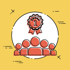 Competition winner - Vector flat minimal icon