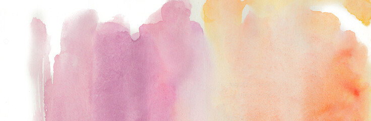 Abstract watercolor background in pastel colors