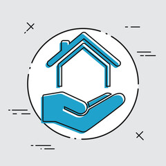 Home services - Vector icon
