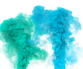 Fototapeta premium Fantasy texture of cool smoke or magical ocean fog