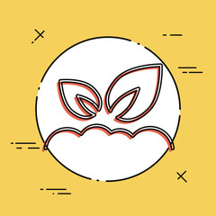 Nature icon - Thin series