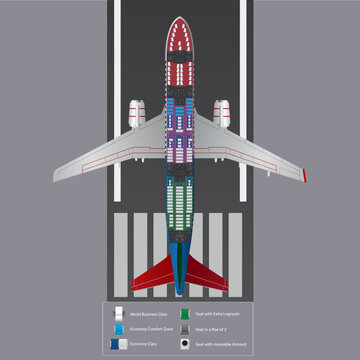 Airplane Seat Map