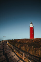 lighthouse on the coast of Texel