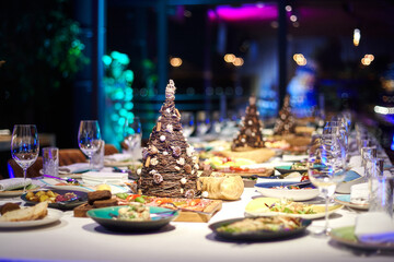 Christmas holiday feast