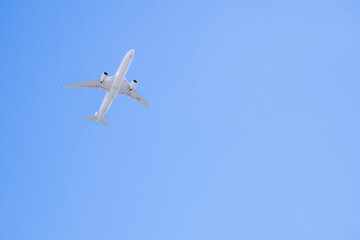 青空と飛行機
