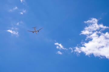 青空と飛行機

