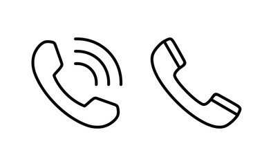 Call icon vector. telephone sign and symbol. phone icon. contact us