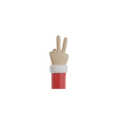3d hand gestures with a red t-shirt