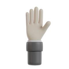 Obraz premium 3d hand with finger pointing