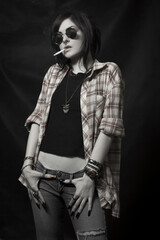 Tough girl