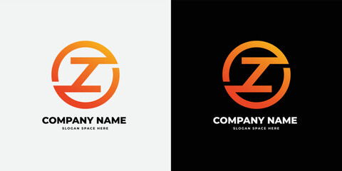 Letter Z logo icon design template elements