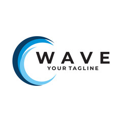 ocean logo vector design template