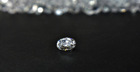 Diamonds are valuable, expensive and rare. For making jewelry	