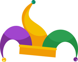 Mardi Gras Crown for Decorative Element © Johnstocker