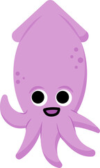 Squid Illustration