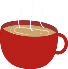 Hot Coffee Illustration