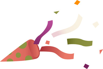 Party Popper Illustration