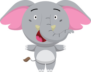 Cartoon elephant illustration