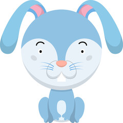 Cartoon rabbit illustration