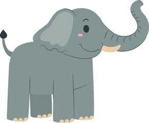 Cartoon elephant illustration