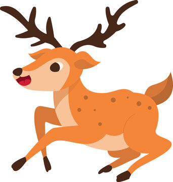 Cartoon Deer Illustration