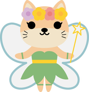 Cat In Teeth Fairy Costume