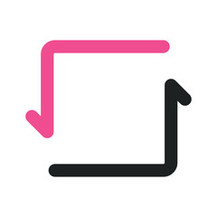 Repeat Icon with Two Tone