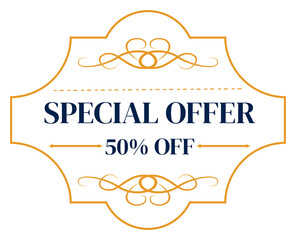 Special offer tag