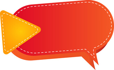 Blank sale banner template