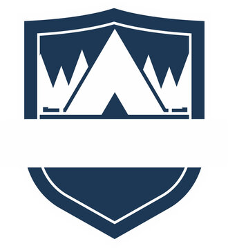 Mountain logo and badge