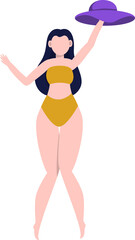 People in bathing suits