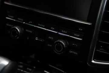 Car's interior design and details