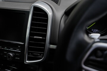 Naklejka premium Car's interior design and details