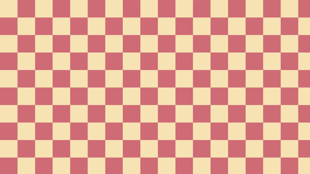 aesthetic minimal red checkers, gingham, plaid, checkerboard