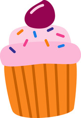 Birthday Cake Illustration