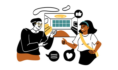 Work of interior designer concept