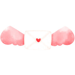watercolor valentine 