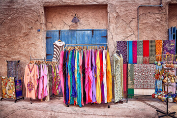 colorful clothes hanging on a clothesline