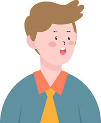 Man avatar illustration