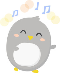 Obraz premium Bird is singing