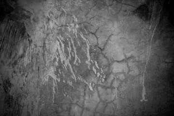 Old wall texture cement dark black gray  background abstract grey color design are light with white gradient background.
