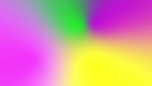 Soft liquid Psychedelic holographic rapunzel Color iridescent. Colorful gradient animation fluid. Modern Dynamic light vivid trendy color. Moving abstract blurred motion. Multicolor smooth transition