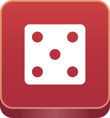 dice button icon