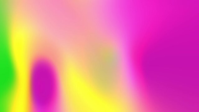 Soft liquid Psychedelic holographic rapunzel Color iridescent. Colorful gradient animation fluid. Modern Dynamic light vivid trendy color. Moving abstract blurred motion. Multicolor smooth transition