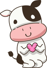 cow cute cartoon